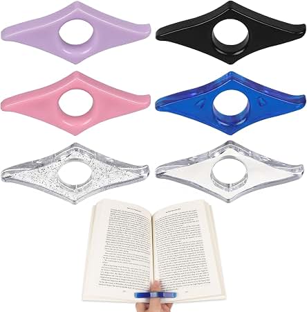 Reading Accessories for Squeezing in More Pages cover photo collage