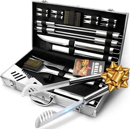 The Outdoor Cooking & Backyard BBQ Essentials Gift Guide (Pitmaster Edition) cover photo collage
