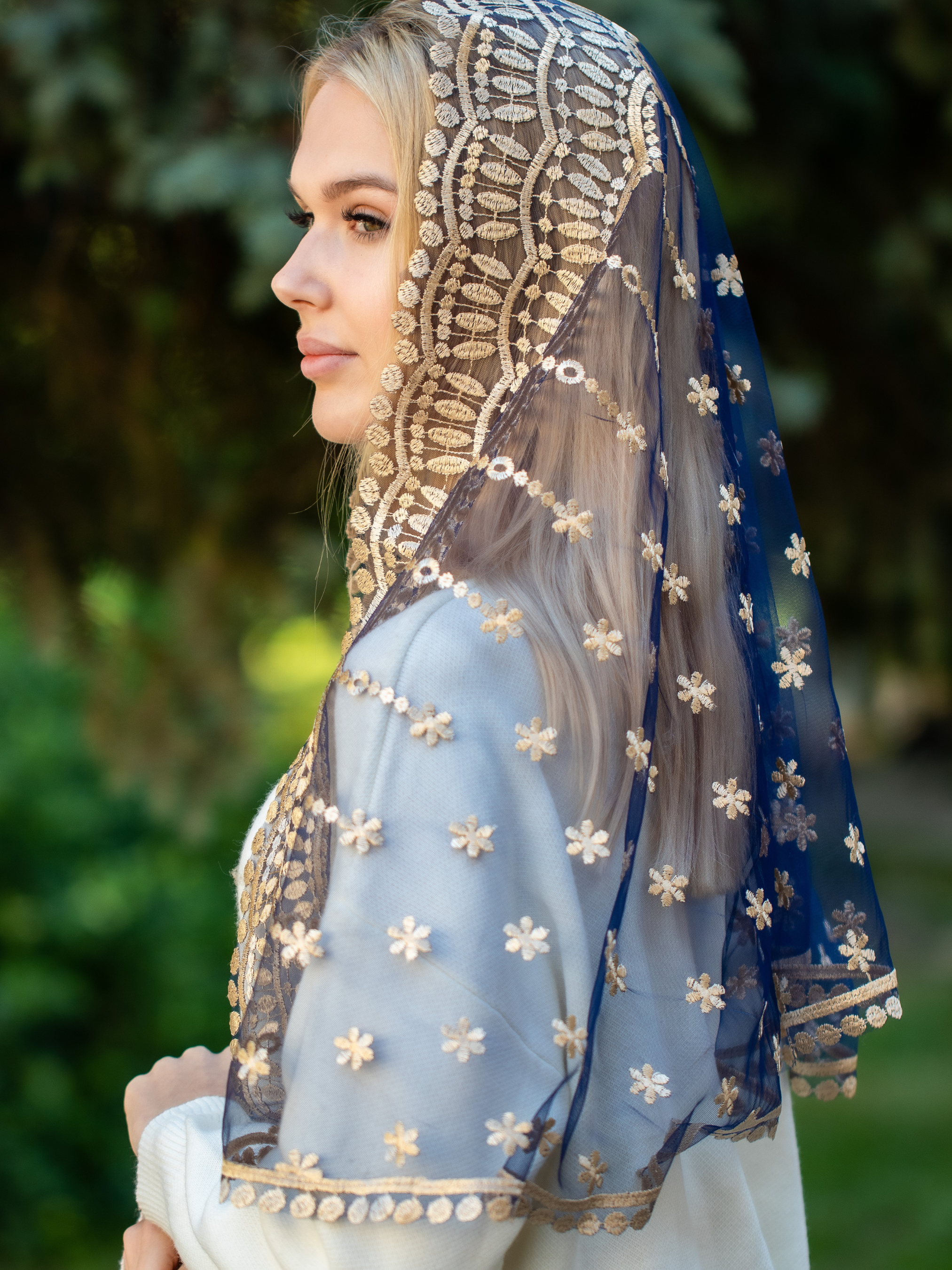 Catholic Veils for Mass cover photo collage
