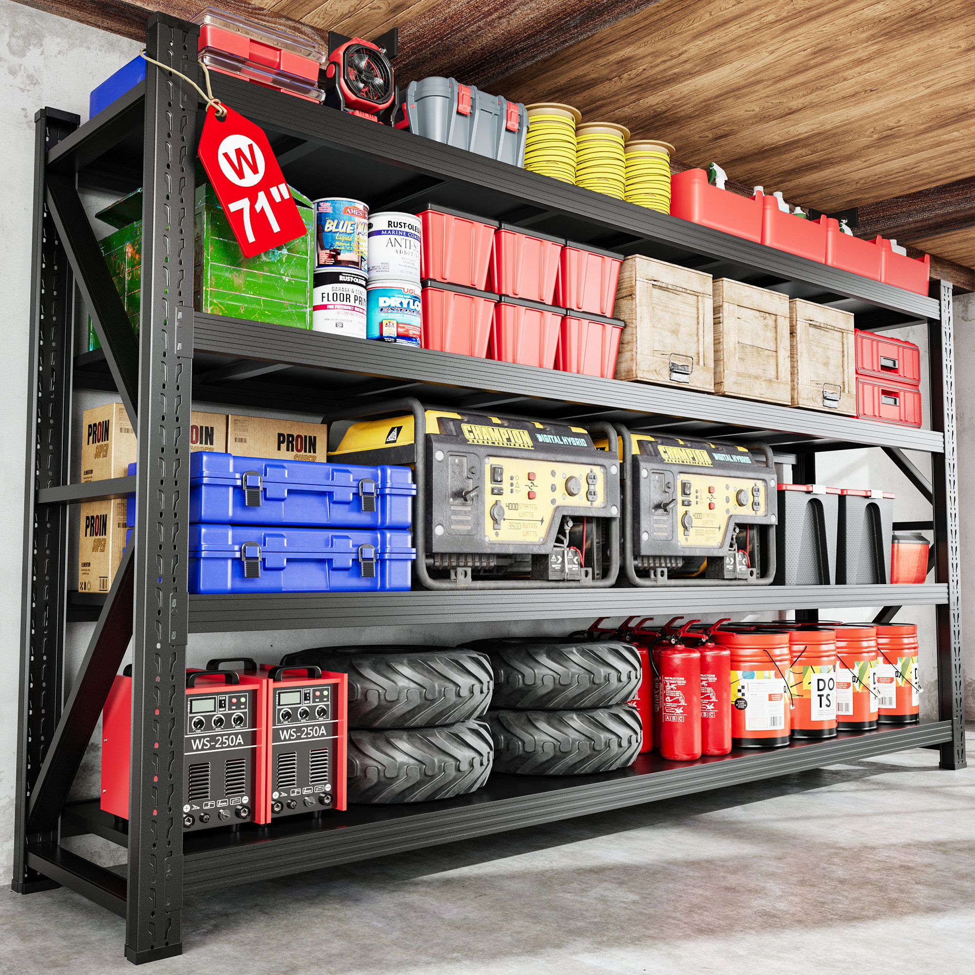 The Ultimate Wayfair Garage Organization, Workshop & Heavy-Duty Storage Guide (Wayfair Shelving, Tool Chest & Overhead Storage Edition) cover photo collage