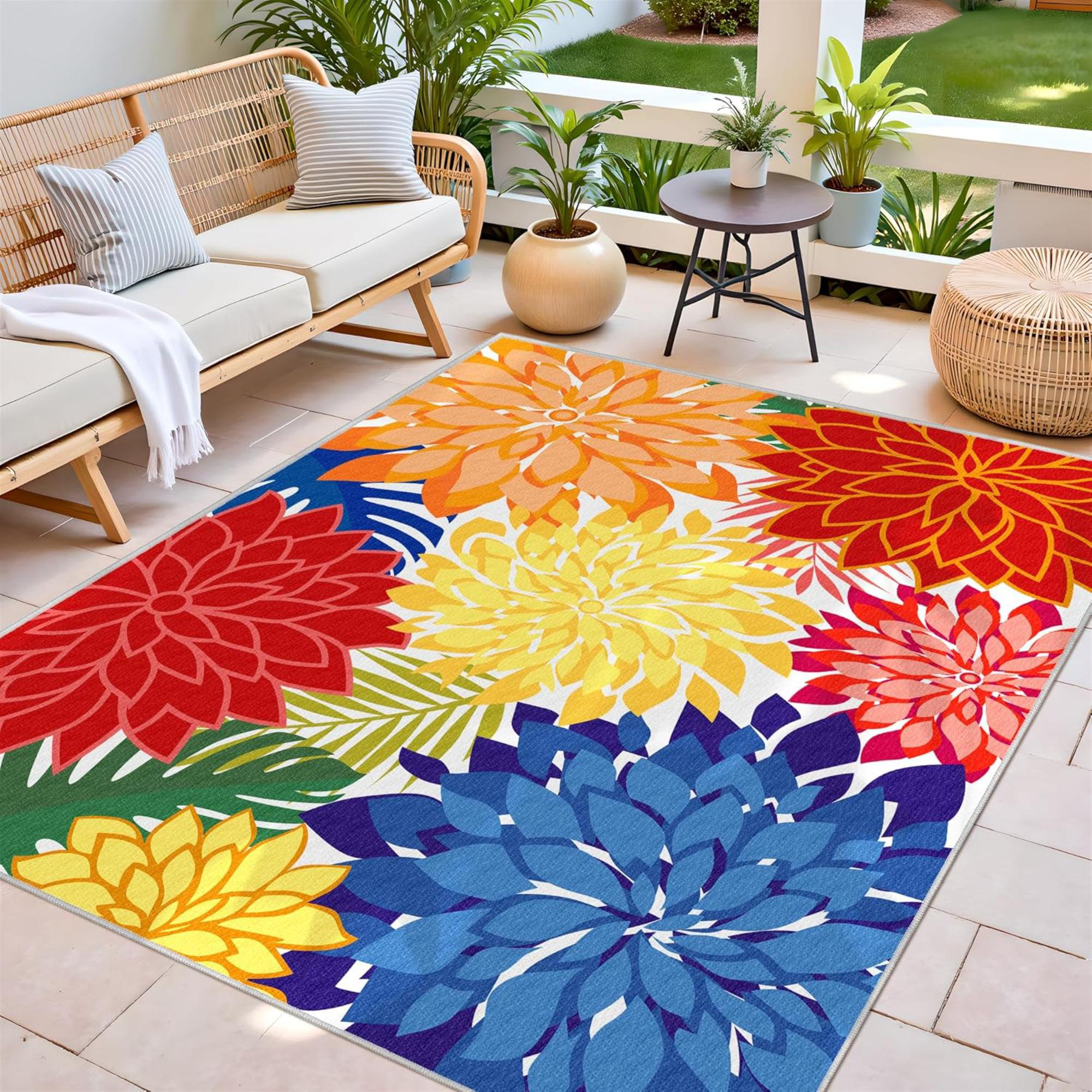 The Ultimate Wayfair Area Rugs, Runners & Floor Coverings Guide (Wayfair Vintage, Washable & Outdoor Rug Edition) cover photo collage