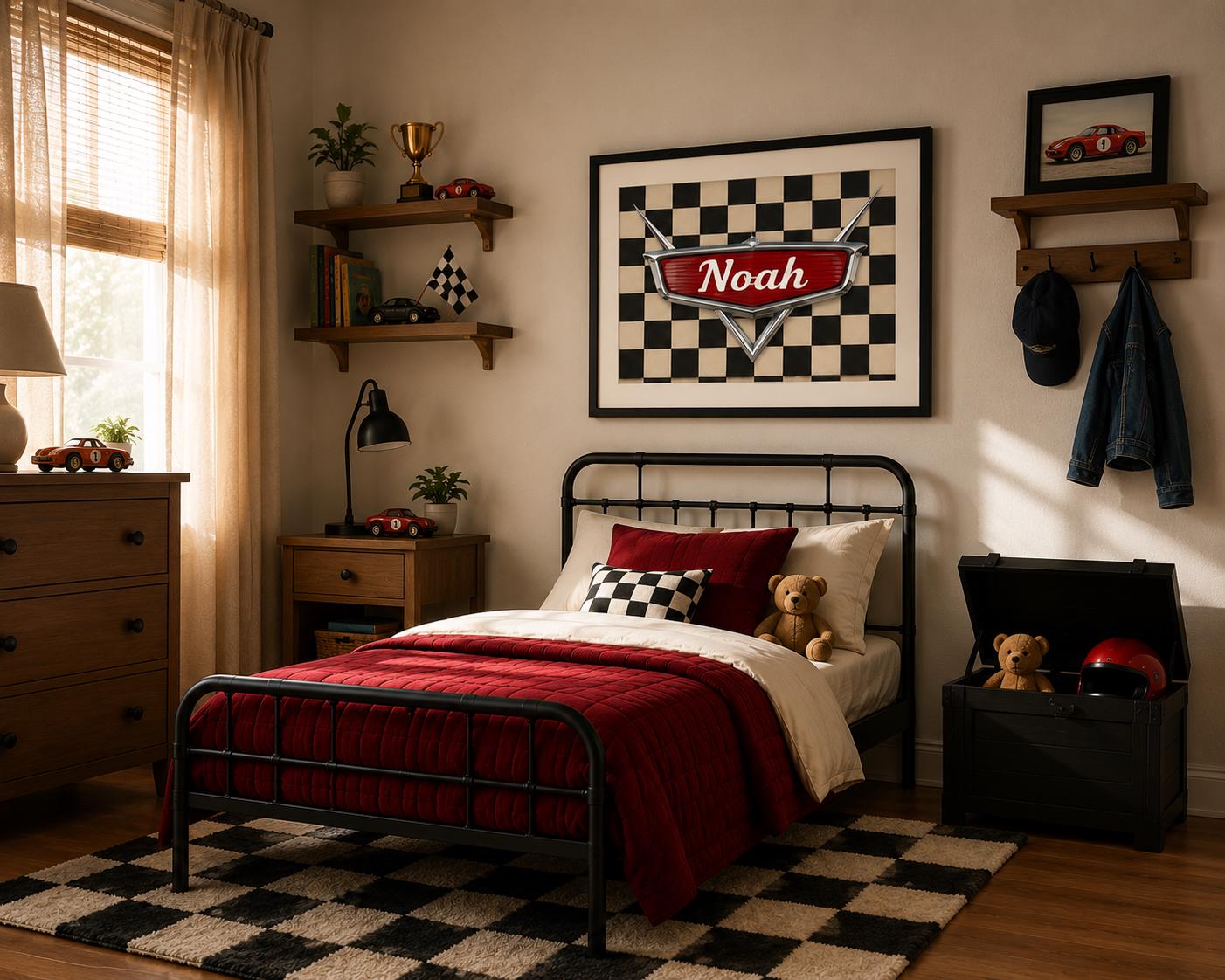 Race Car Bedroom Ideas 🏎️ | Boys Room Decor cover photo collage
