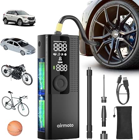 Car Accessories, Interior Detailing & Auto Storage Guide (Amazon Car Organizers, Seat Cushions & Portable Air Compressors Edition) cover photo collage