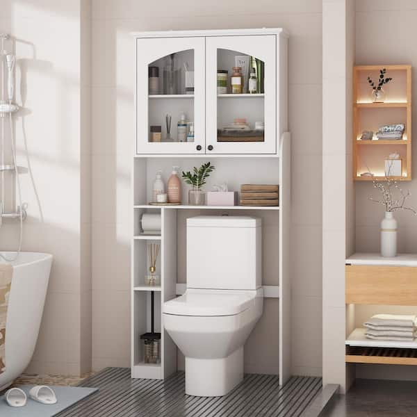 The Ultimate Home Depot Bathroom Vanities, Faucets & Plumbing Repair Guide (Home Depot Bathroom Cabinets, Touchless Faucets & Drain Cleaners Edition) cover photo collage