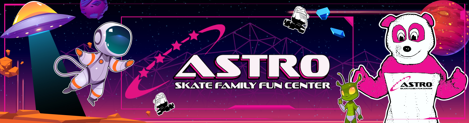 Best Roller Skating & Ice Skating Rinks in Kissimmee & Orlando: A Family Fun Guide cover photo collage
