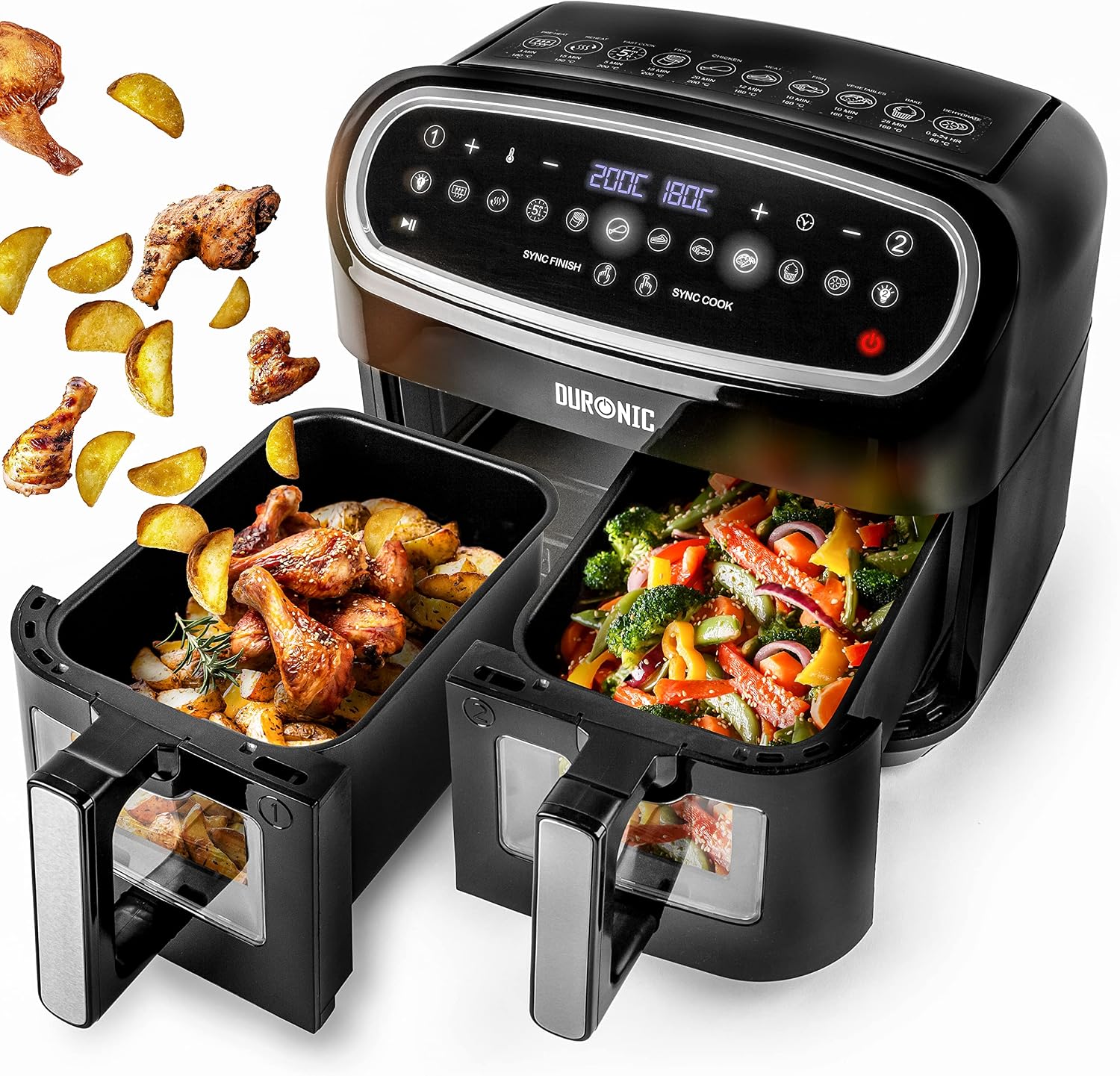 Amazon Kitchen Electronics, Air Fryers & Countertop Appliances Guide (Amazon Air Fryers, Blender Upgrades & Quick-Meal Essentials Edition) cover photo collage
