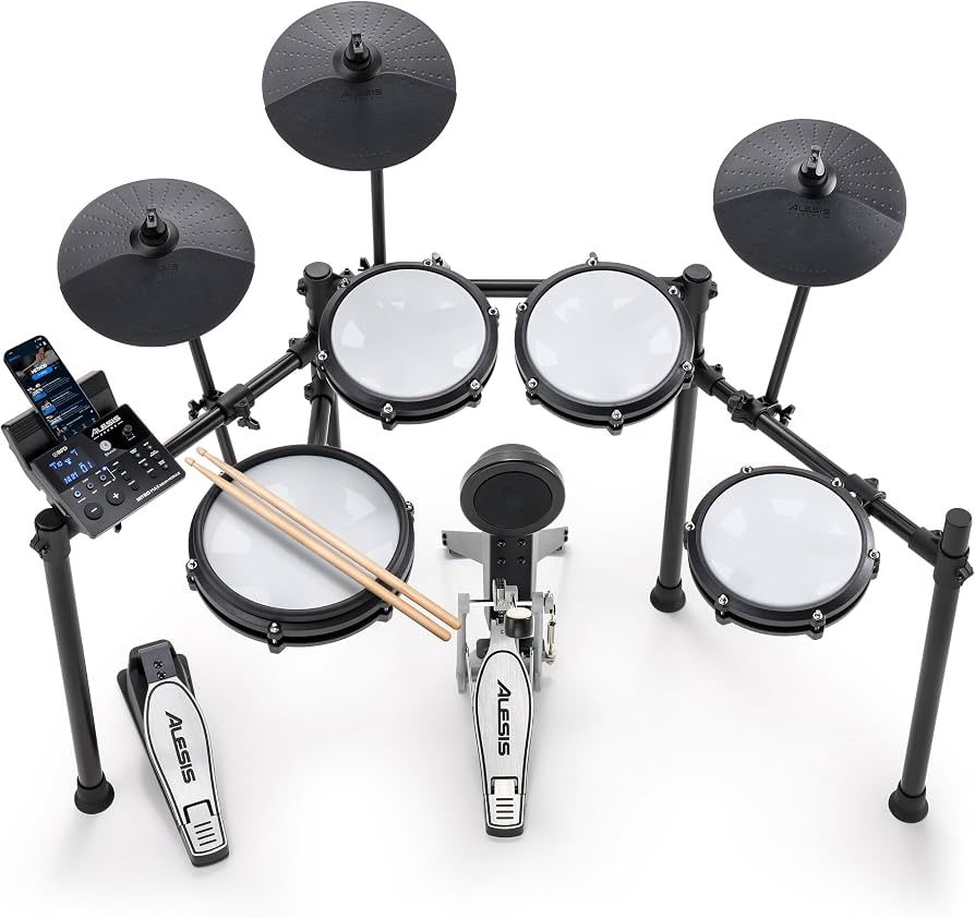 Beginner Drum Kit Essentials: Top Amazon Picks for Central Florida Drummers (Electronic Kits, Sticks & Practice Gear) cover photo collage