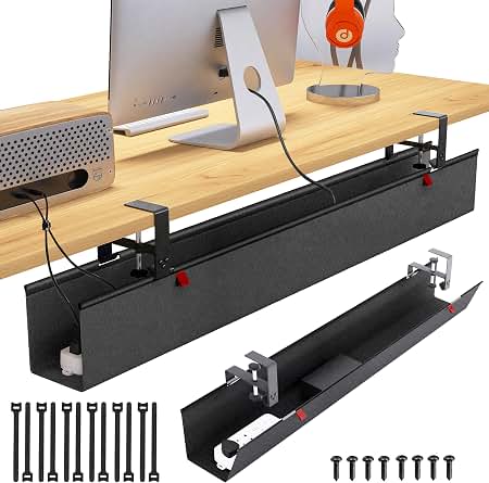 Smart Home & Tech Reset Guide (Viral Desk Setup Hacks, Cord Management & Smart Living Essentials Edition) cover photo collage
