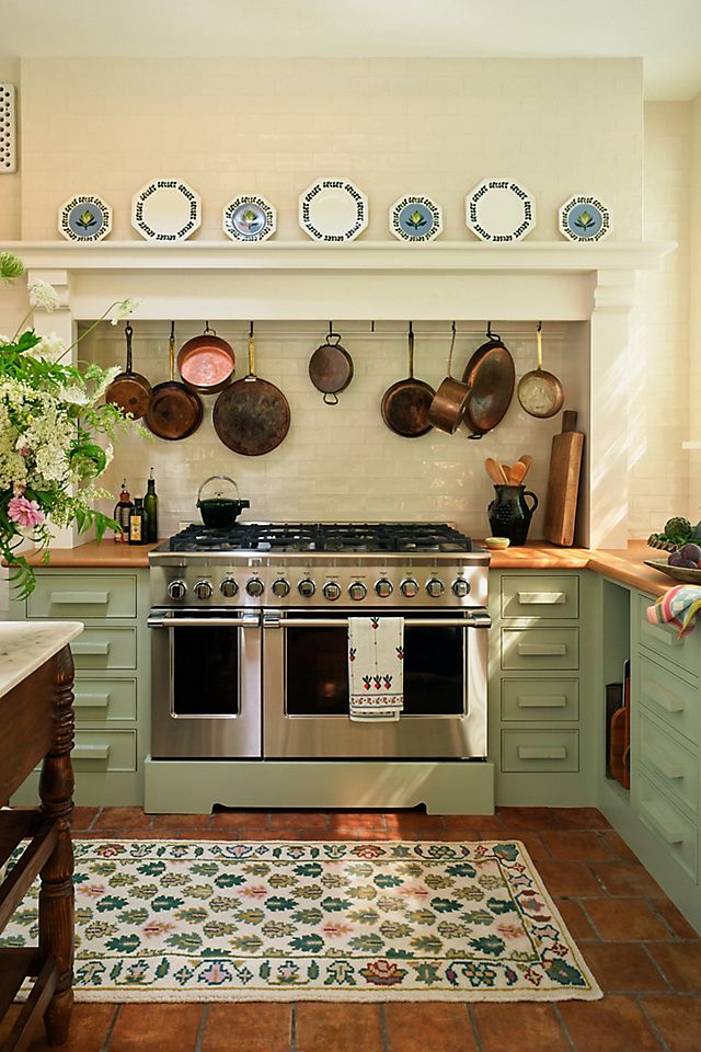 Vintage-style rugs for a lived-in home cover photo collage