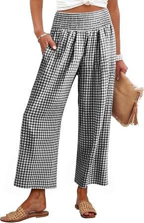 Gingham Lounge Pants That Are Too Cute to Stay Home In cover photo collage