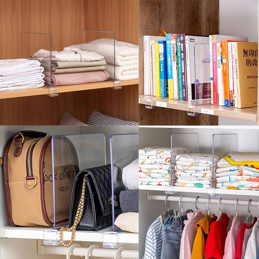 15 Space-Saving Amazon Home Organization Finds: Closet, Bathroom & Living Room Upgrades cover photo collage