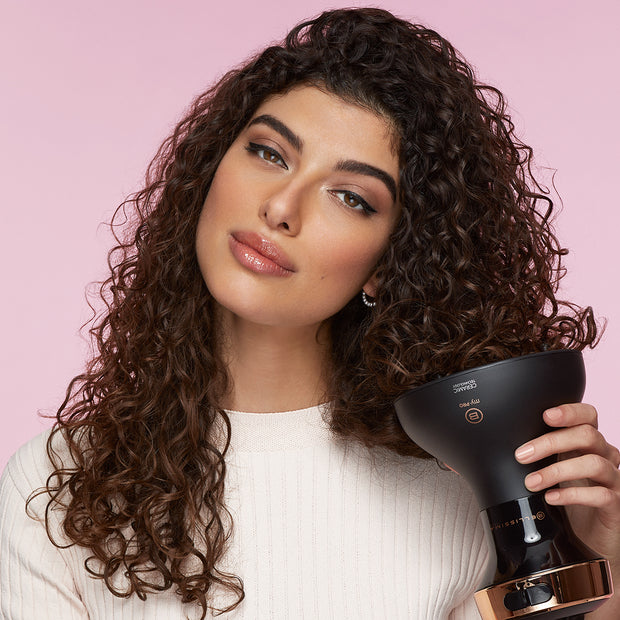 Curly Hair Product Must Haves! Lazy curly hair routine approved! cover photo collage