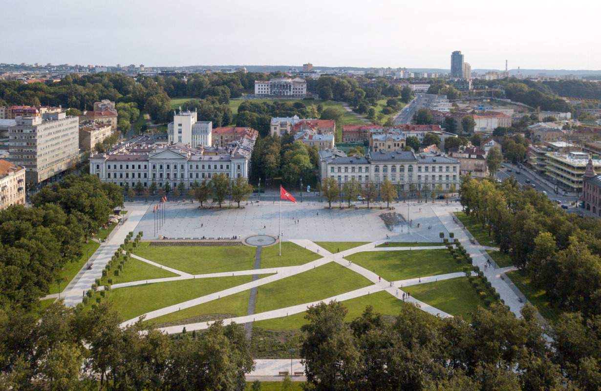 My comfort spots in Vilnius cover photo collage