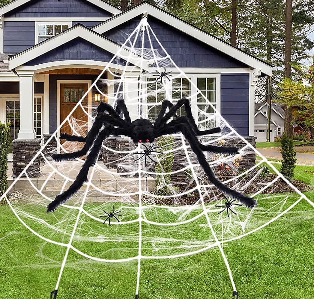 Spooky Porch & Entryway Makeover: Renter-Friendly Halloween Finds cover photo collage