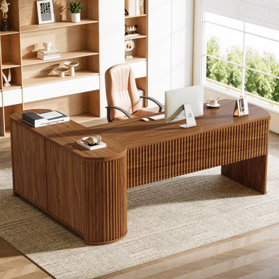 The Modern Executive Home Office: Elevated Essentials for High-Focus Workspaces cover photo collage