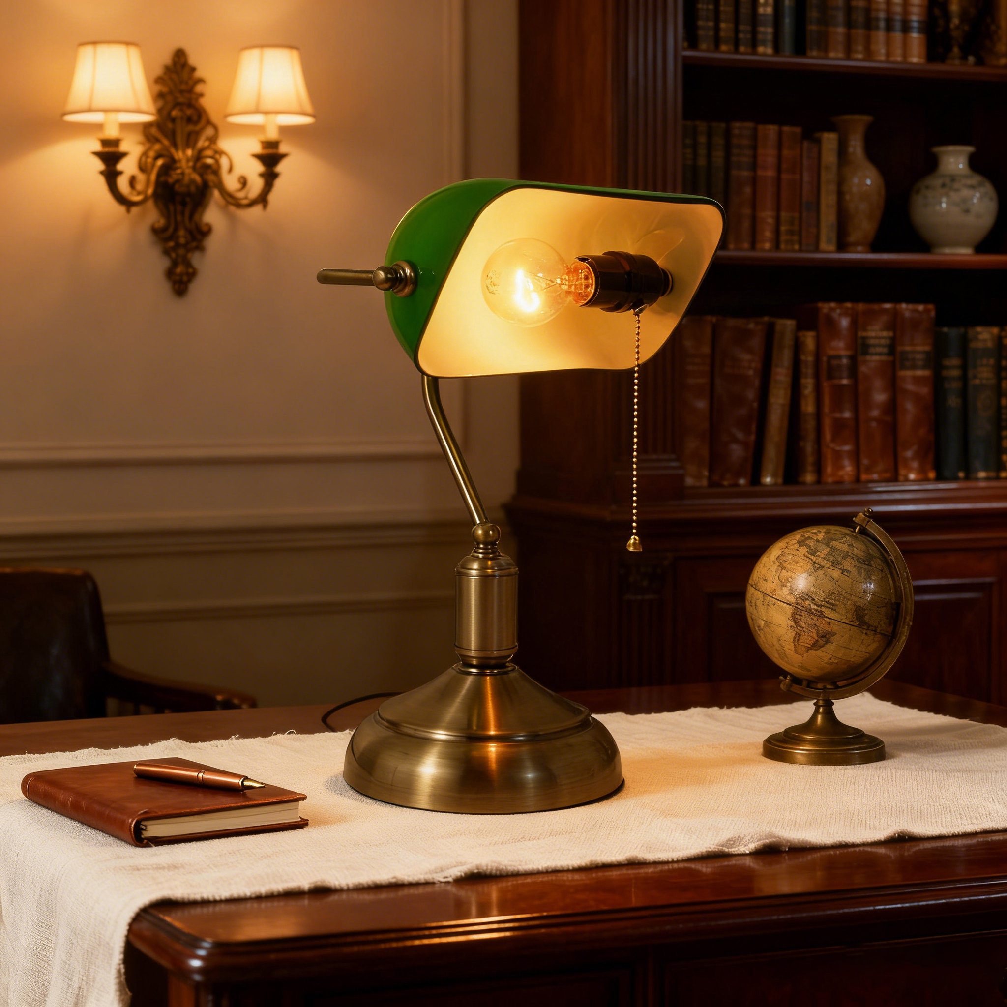 The Dark Academia & Moody Vintage Study: A Thoughtful Haven for Bibliophiles and Creatives cover photo collage