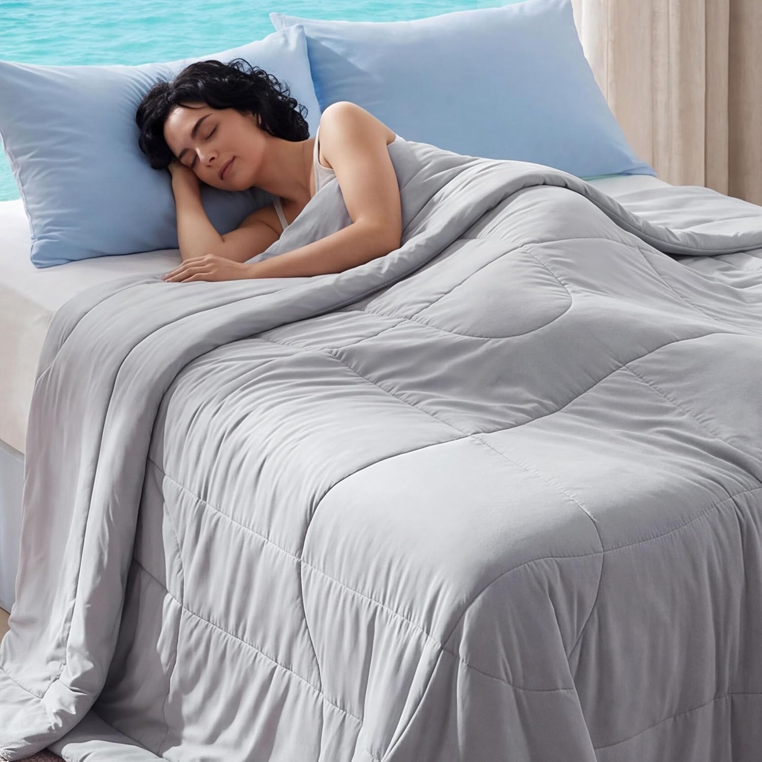 Bedroom essentials that actually help you sleep, all under $100 cover photo collage
