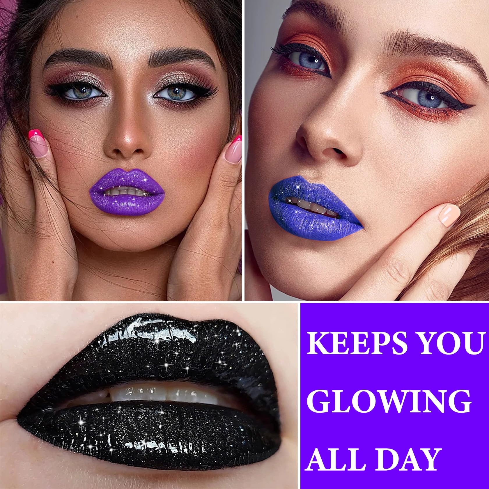 Top 10 Black and Red Lipsticks cover photo collage