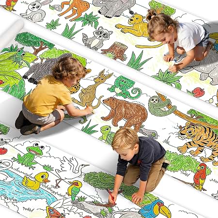 Screen free kid entertainment cover photo collage