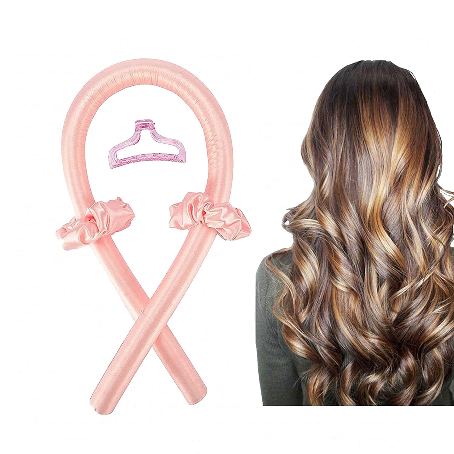 15 Overnight Heatless Hair Tools That Give You a Salon Blowout While You Sleep cover photo collage
