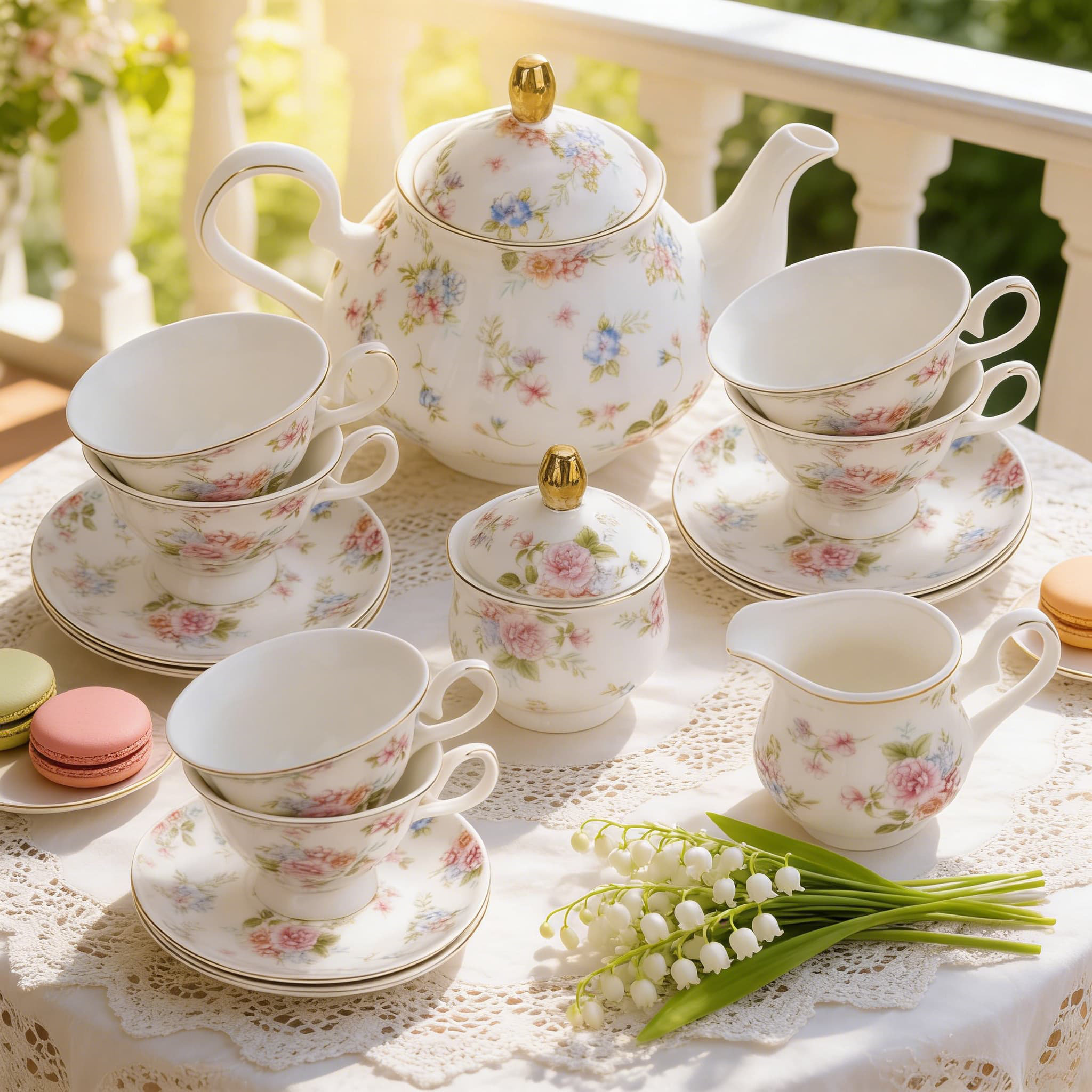 Everything I'd Buy for a Bridgerton Tea Party cover photo collage