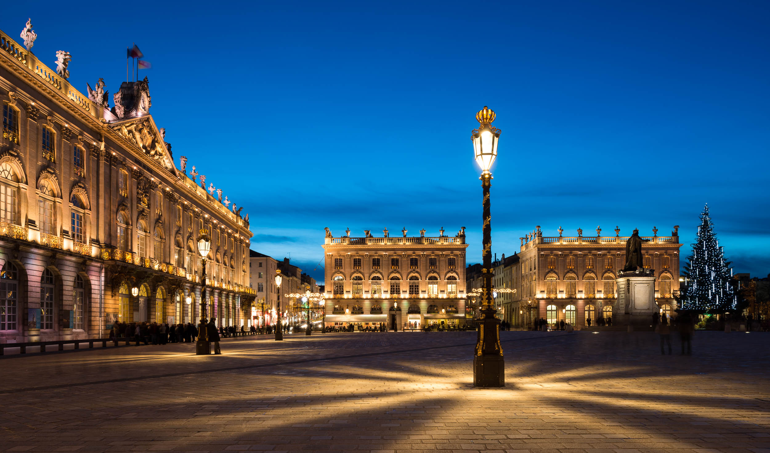 Nancy, France: Golden Squares, Art, Stays cover photo collage