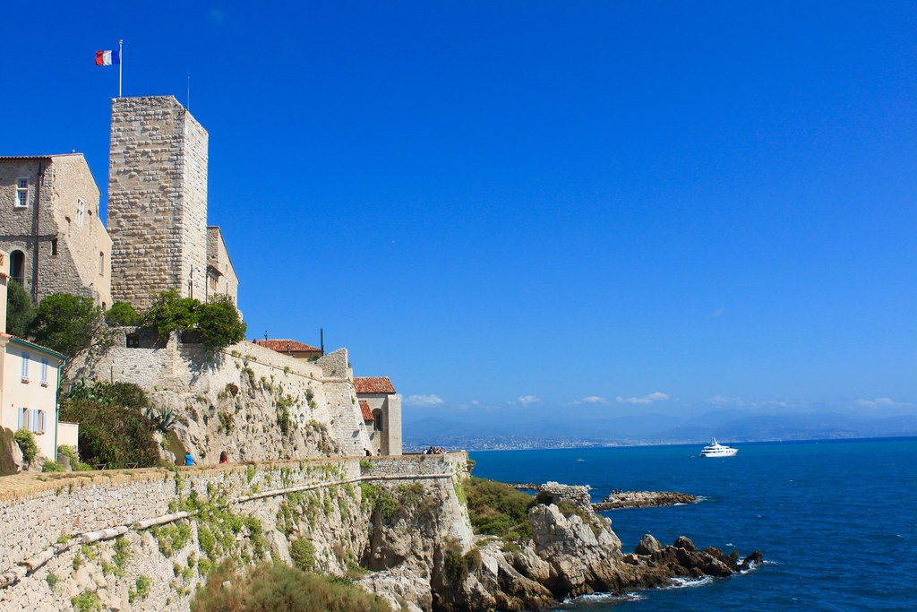 Antibes, France: My Walks, Views, Stays, and Seaside Escapes cover photo collage