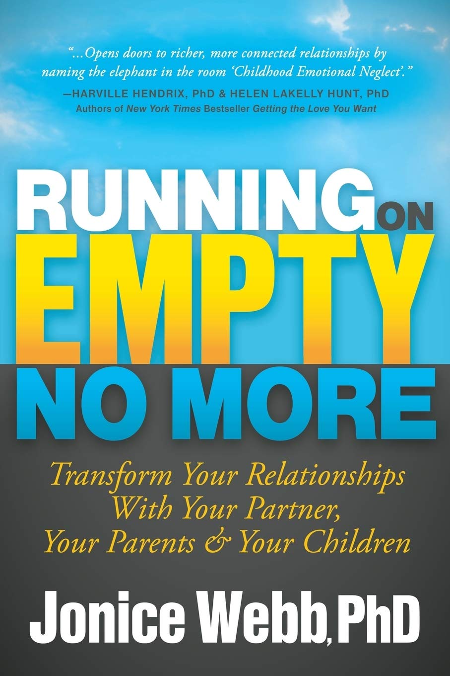 Healing companions for Running on Empty: Overcome Your Childhood Emotional Neglect cover photo collage