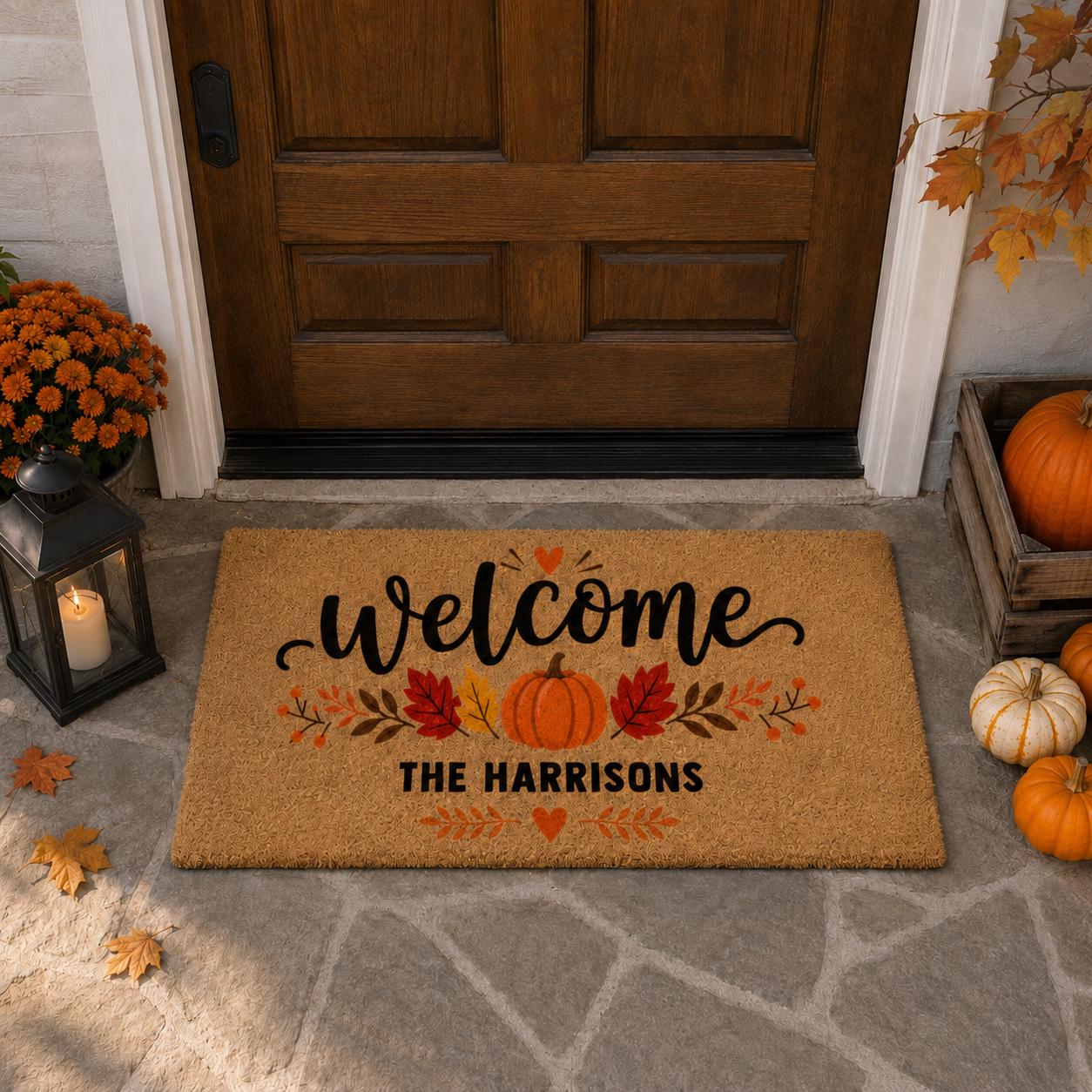The Autumn Entryway Edit: 5 Cozy Finds for a Warm Welcome cover photo collage