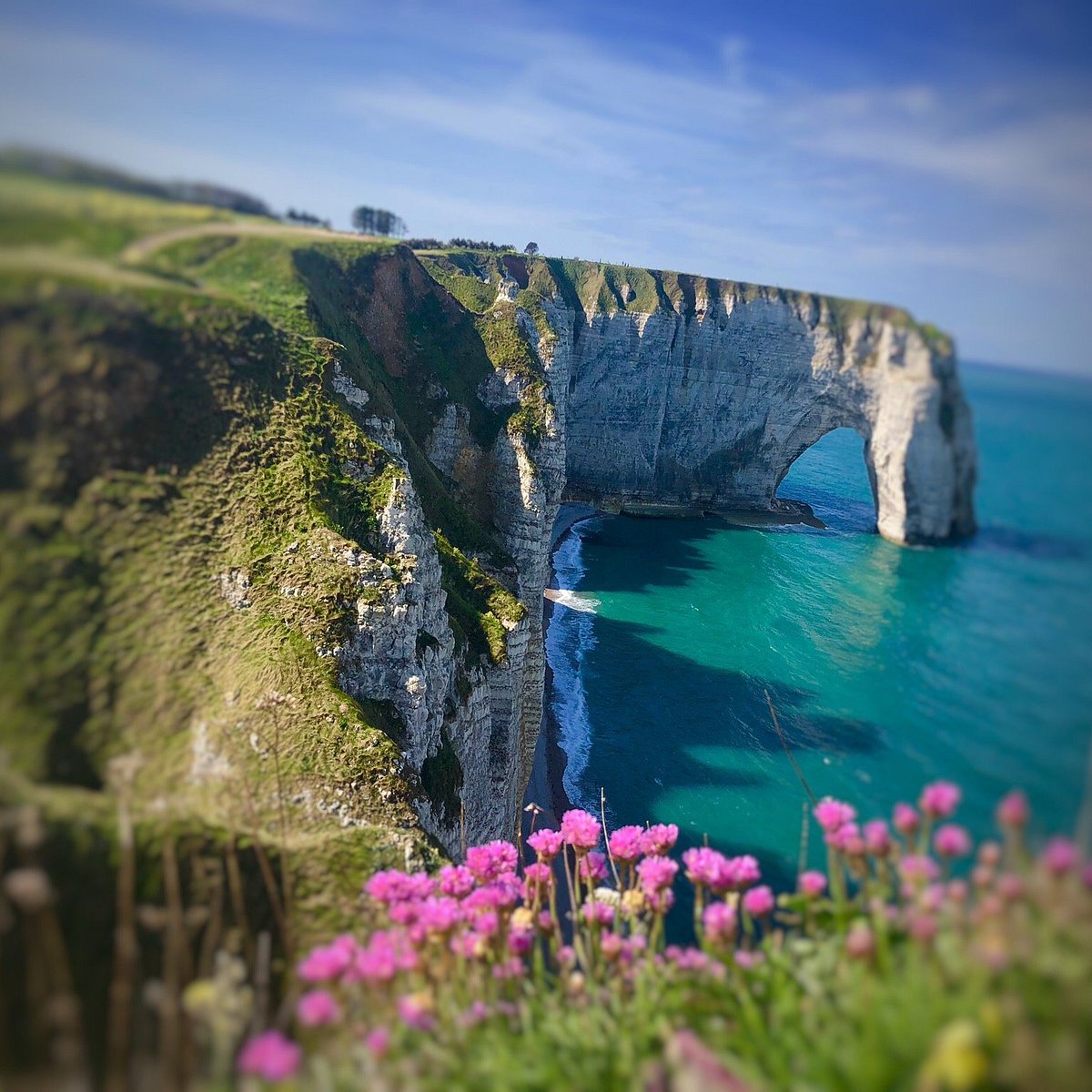 Etretat, France: cliffs, hidden caves, and stays I'd pick cover photo collage