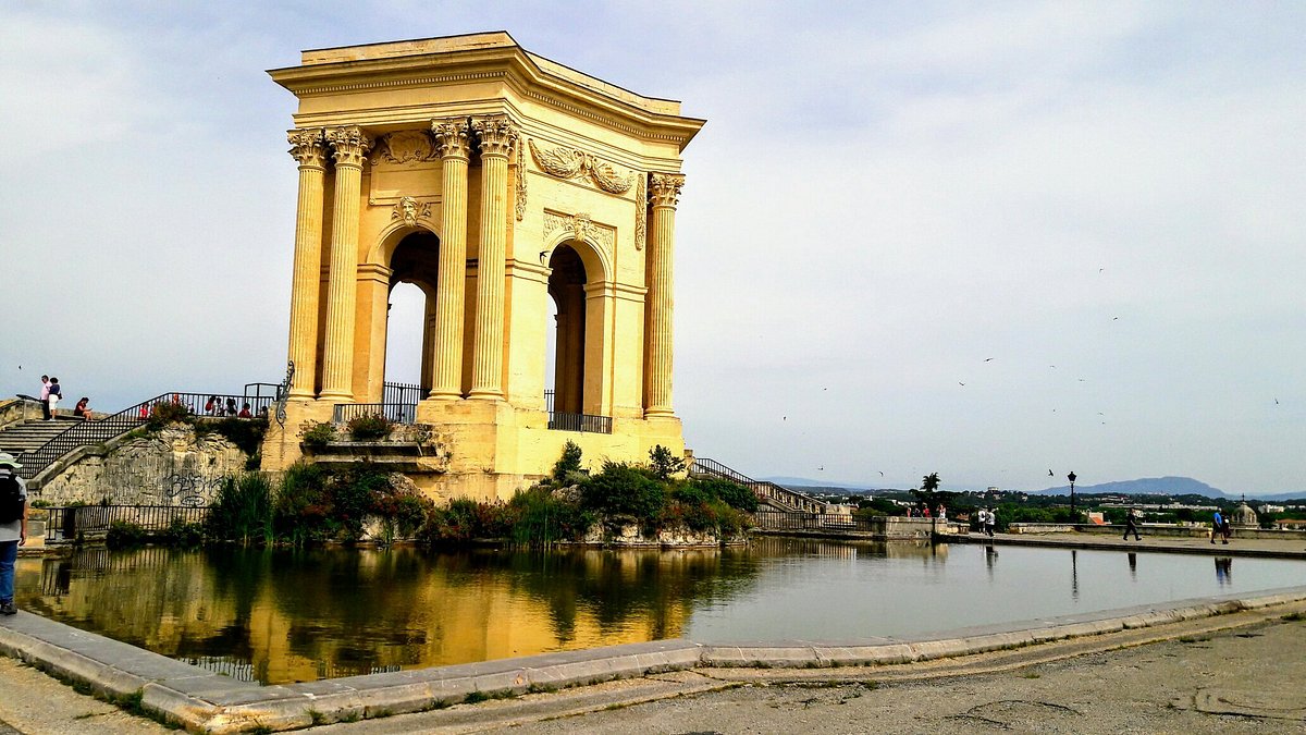 Walkable Sights, Quiet Corners & Easy City Days Montpellier, France cover photo collage