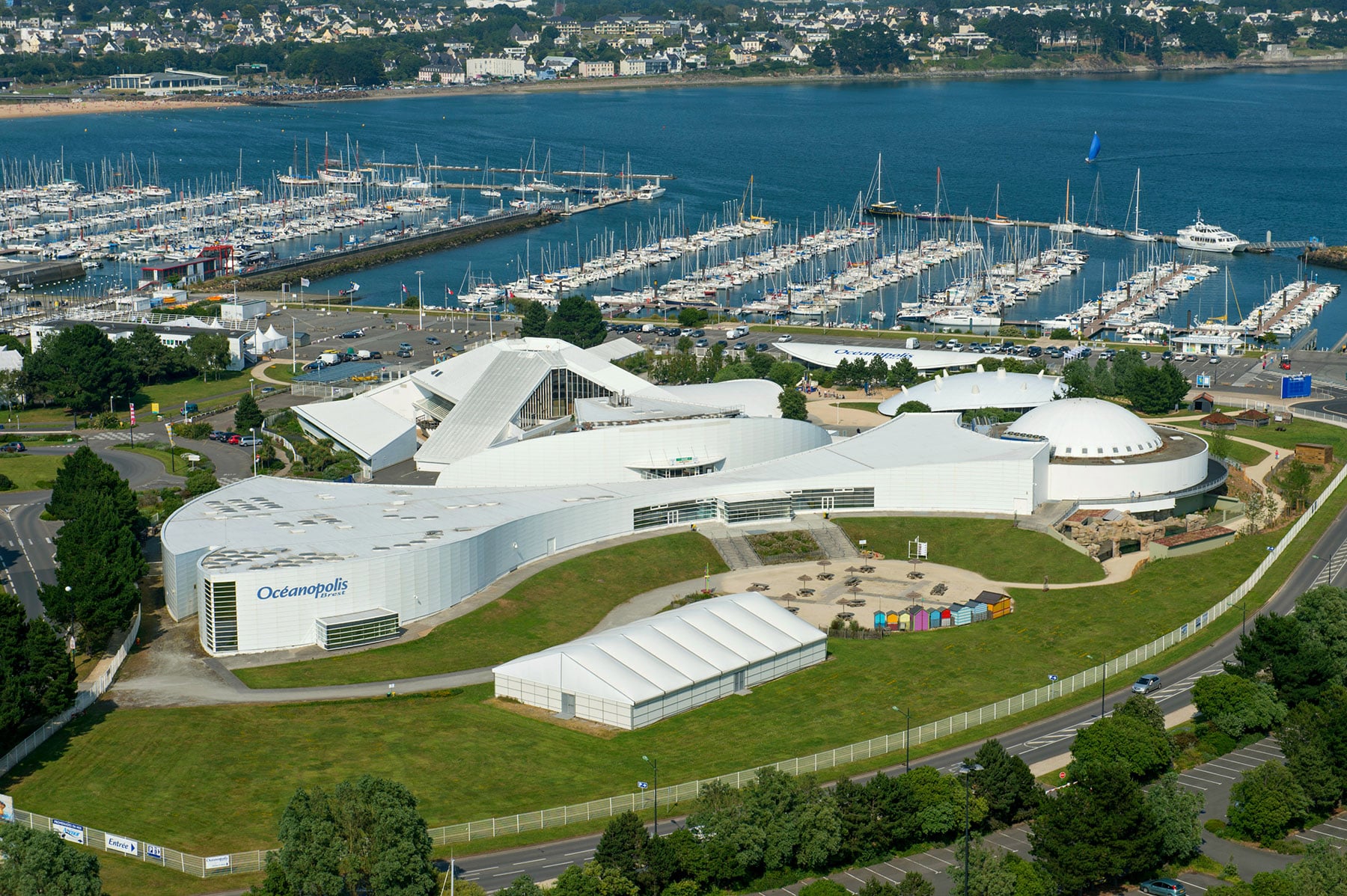 Maritime Walks, Wild Gardens & Relaxed Places to Stay Brest, France cover photo collage