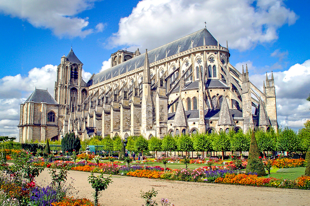 Cathedral Views, Green Corners & Quiet Afternoon Walks Bourges, France cover photo collage