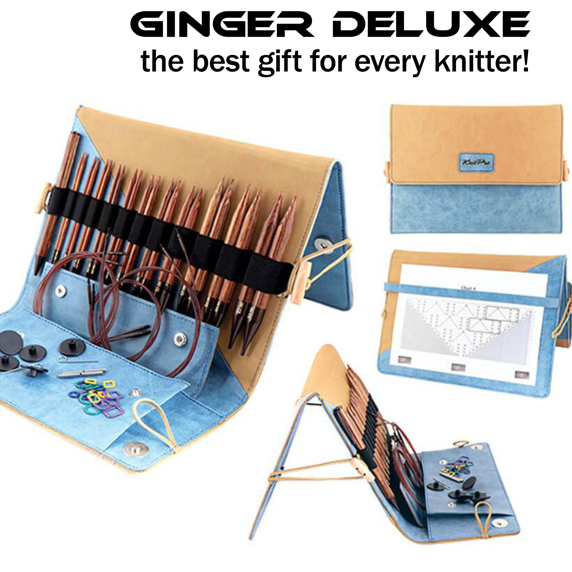 Gifts for Knitters & Crocheters cover photo collage