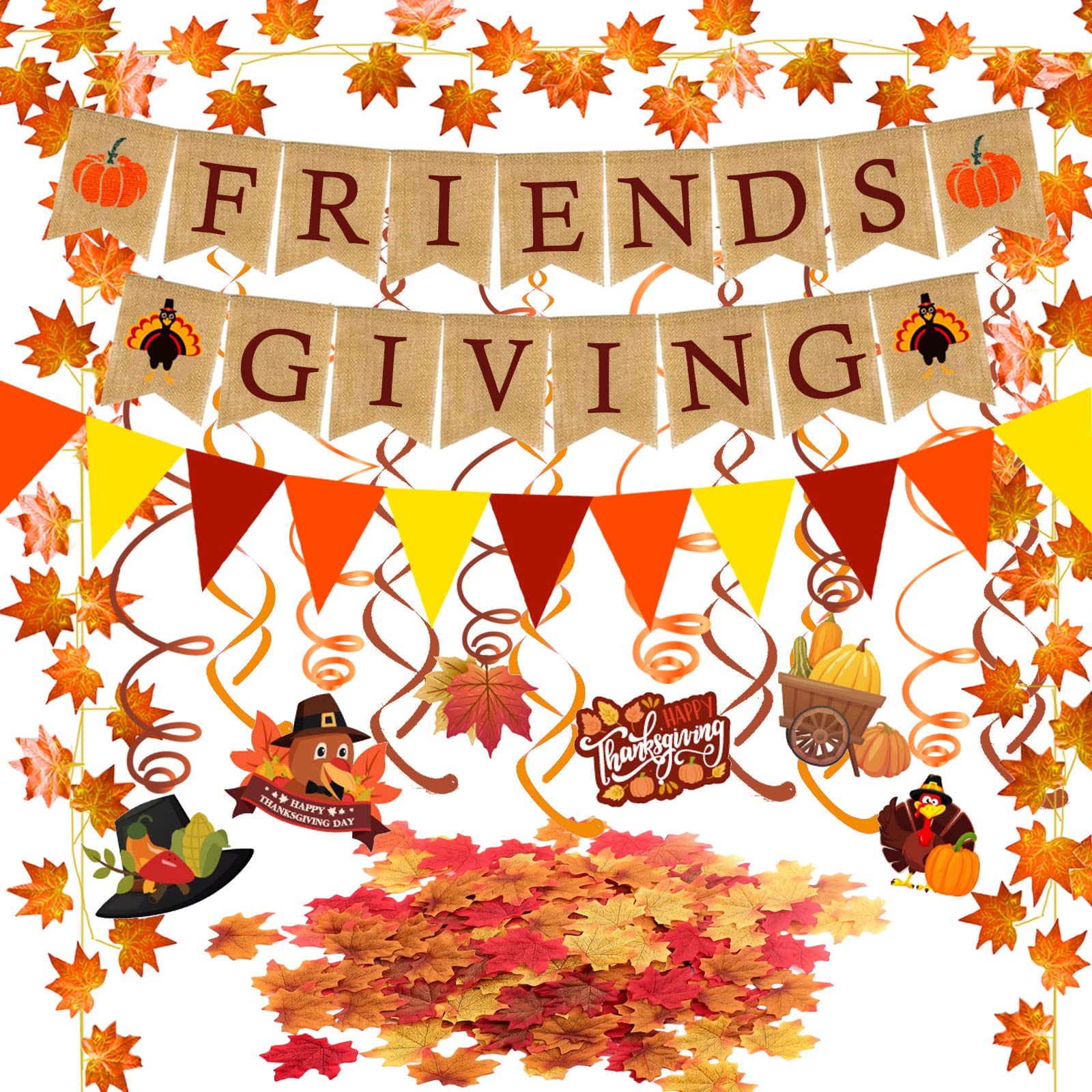 Friendsgiving Ideas cover photo collage