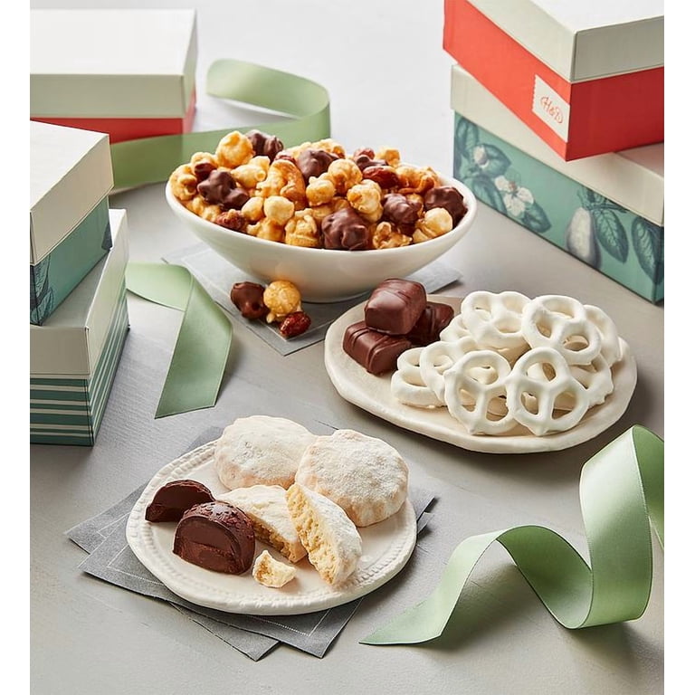 Foodie Gifts: Gourmet Pantry, Snack Boxes & Sweet Treats cover photo collage
