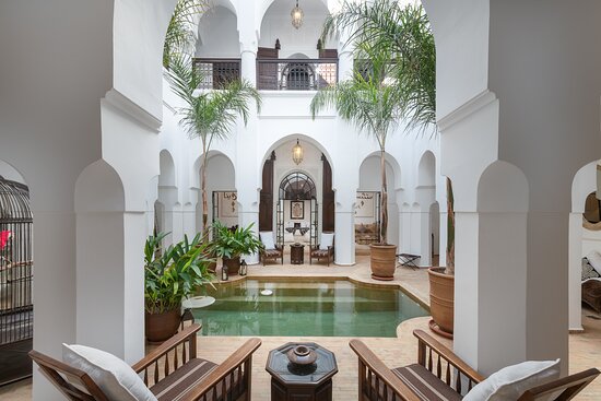 Hotel inspiration for a relaxed getaway, Marrakech, Morocco: Palaces, Riads, Gardens and Memorable Stays cover photo collage