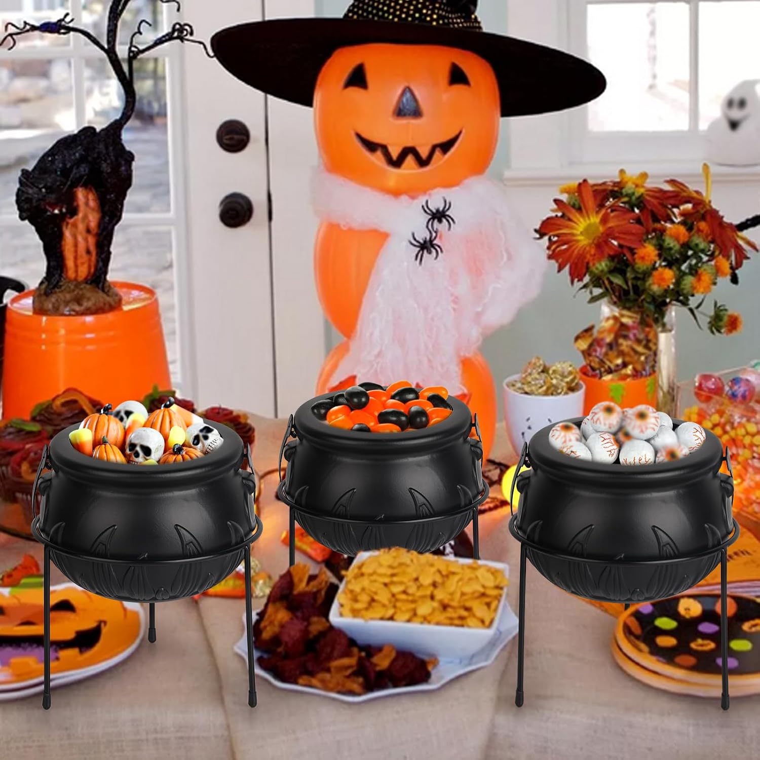 Halloween at Home: 16 Easy Picks for Decor, Treats & Trick-or-Treaters cover photo collage