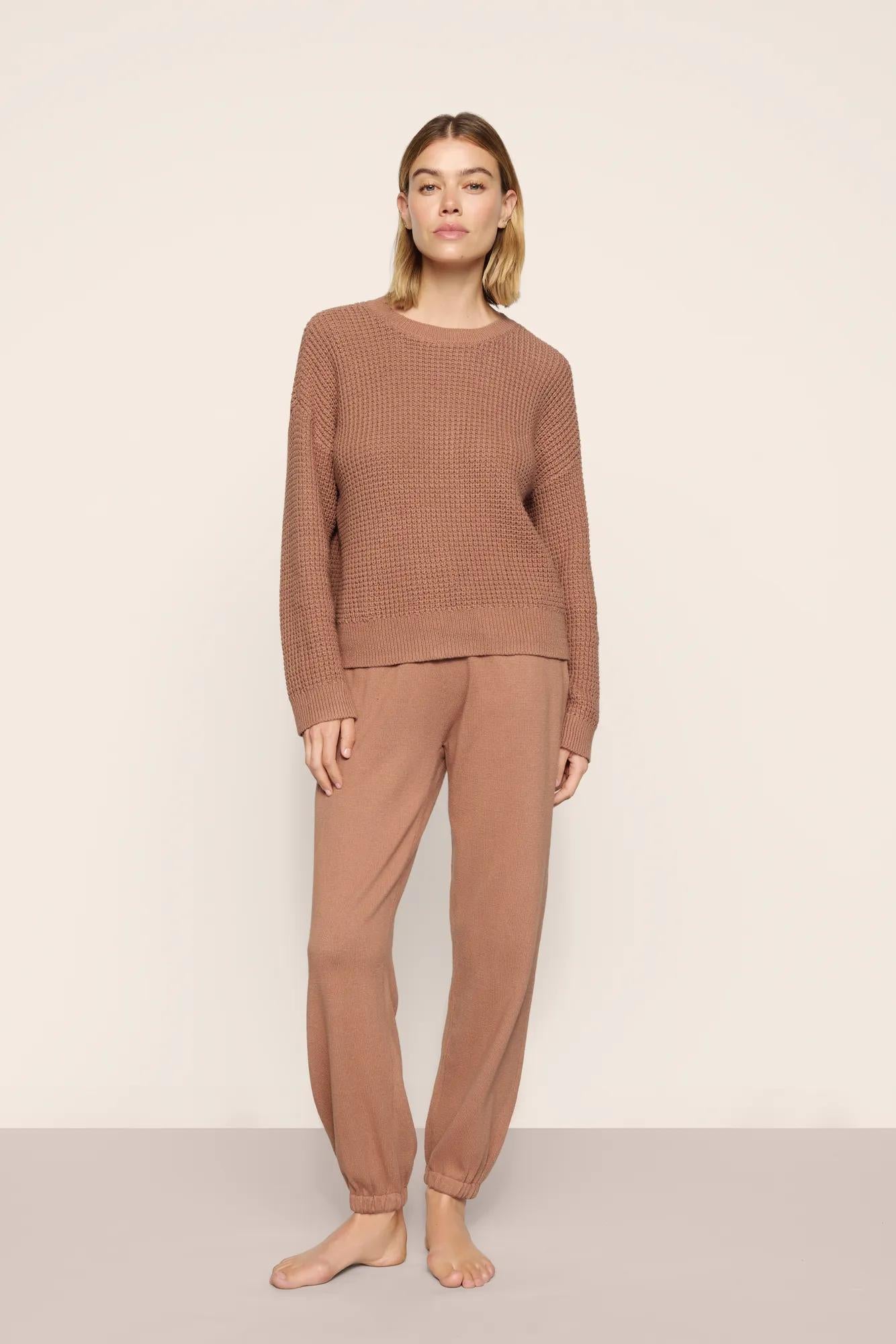 Sweater Lounge Sets & Cozy Cardigans for Chilly Nights: Barefoot Dreams and Eberjey cover photo collage