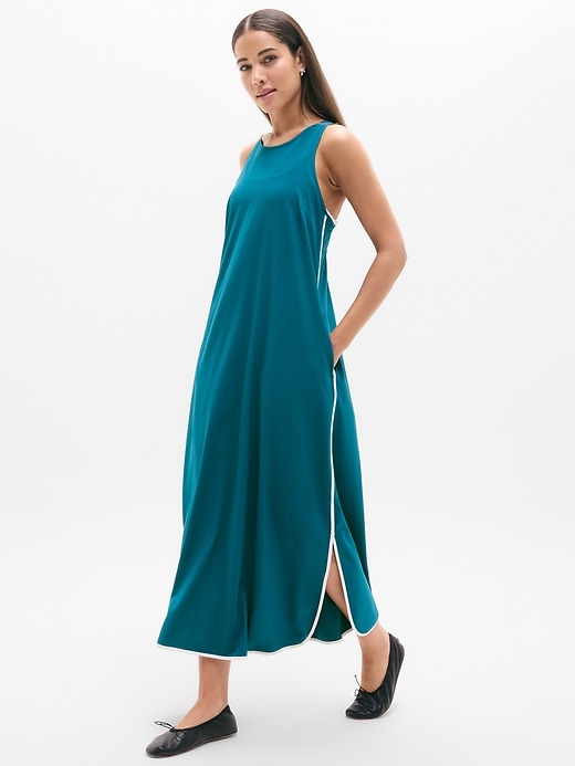 Nike & Athleta Casual Outfit Builder: Dresses, Jackets, Tops, Pants & Sneakers cover photo collage