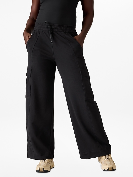 Wide-Leg, Barrel & Pleated Pants for Women: Fall Trousers, Cargos & Comfy Pull-Ons cover photo collage