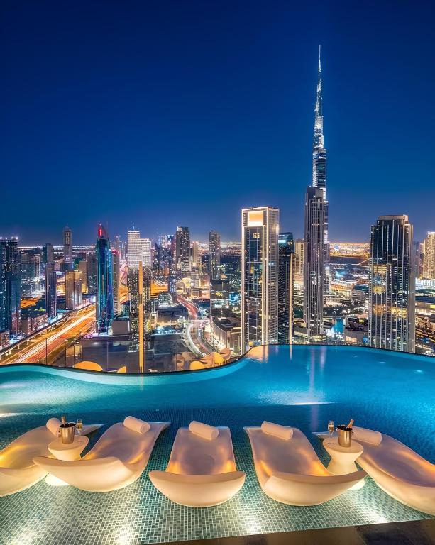 A Memorable Place to Stay for Your Next Adventure in Business Bay, Dubai, United Arab Emirates cover photo collage