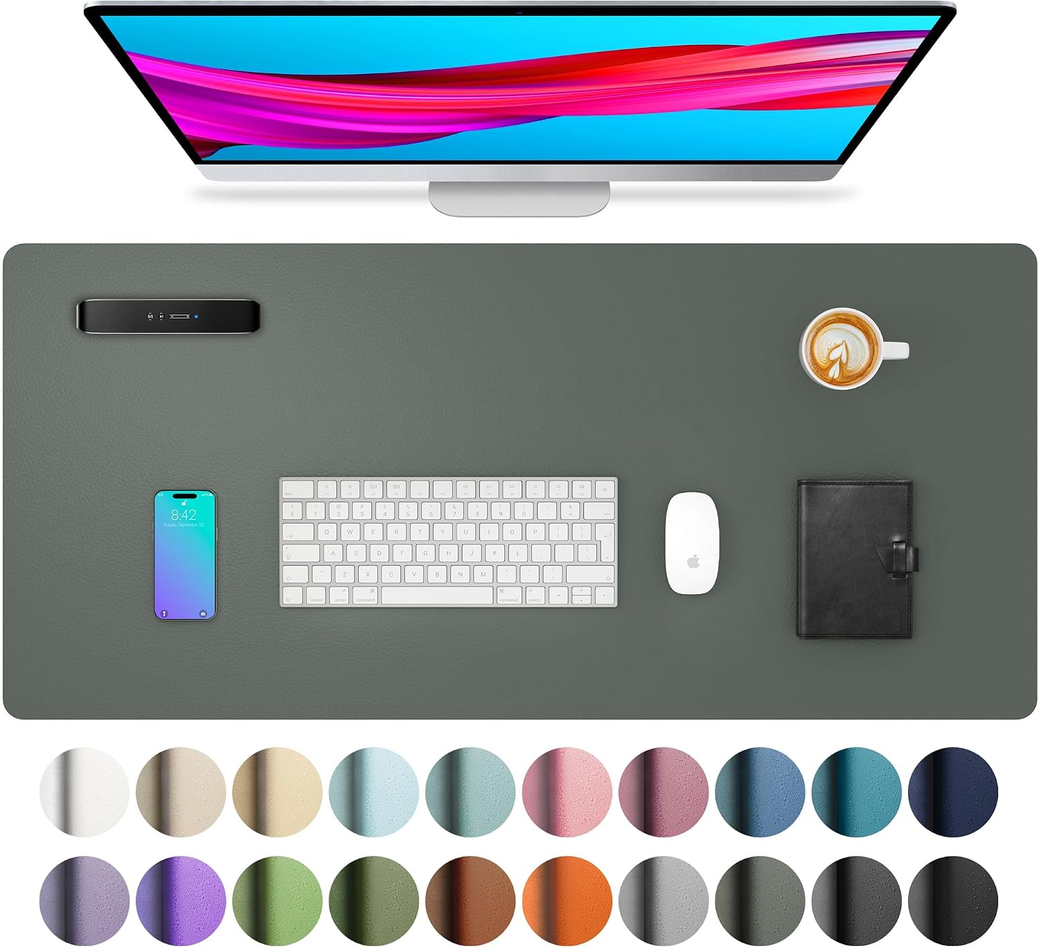 20 Desk Setup Essentials Under $50 cover photo collage