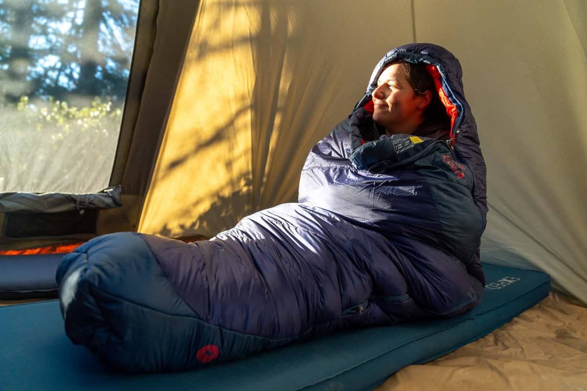 Sleeping Bags and Camp Bedding for Cold Nights cover photo collage