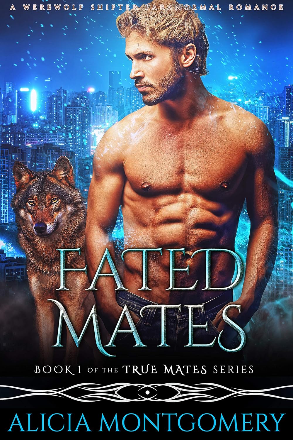 PDF Free - Fated to the Wolf Prince: A Fated Mates Wolf Shifter Paranormal Romance (The Hunted Omegas Book 1) fan reading list cover photo collage