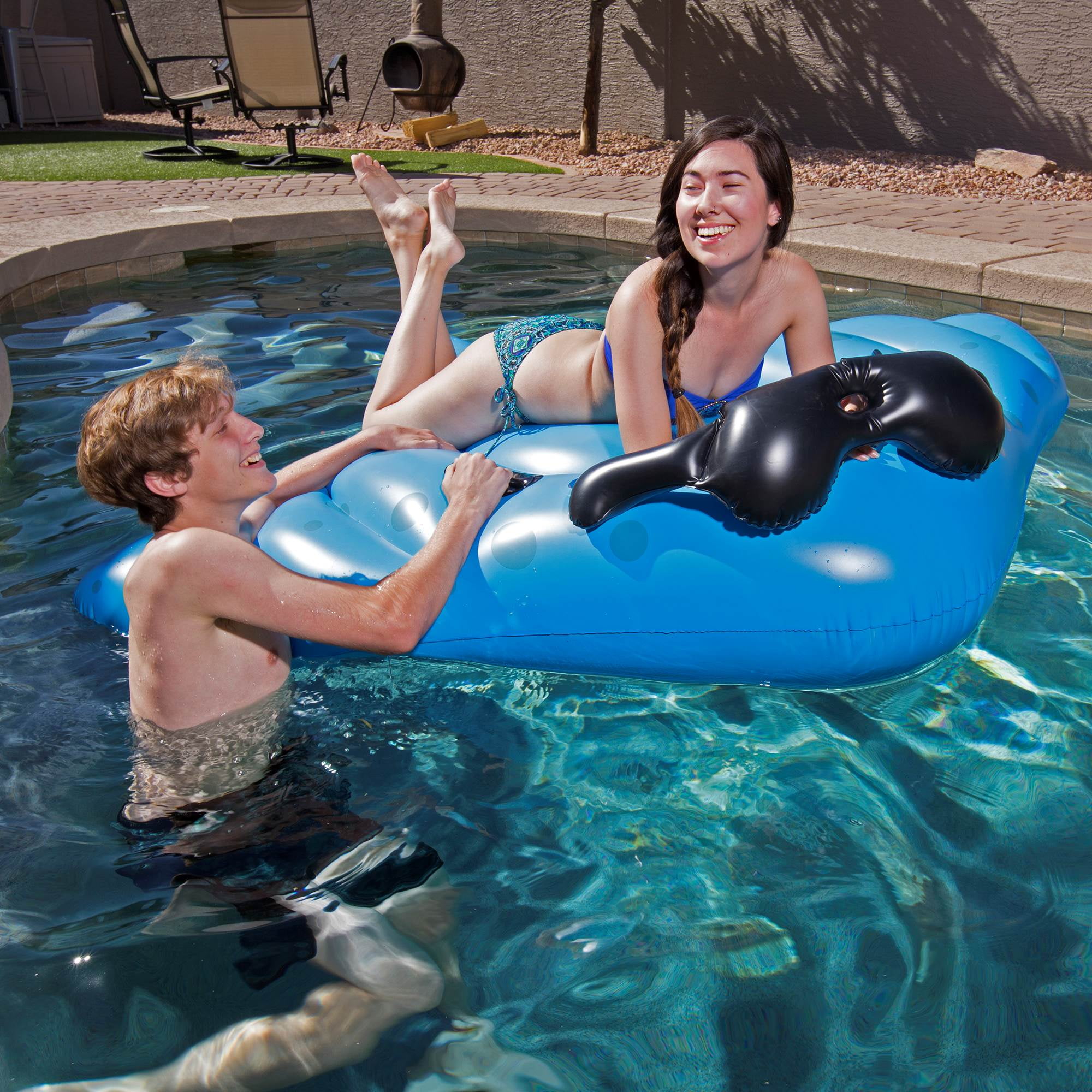 Inflatables That Saved My Summer After Years of Boring Backyard Hangs cover photo collage