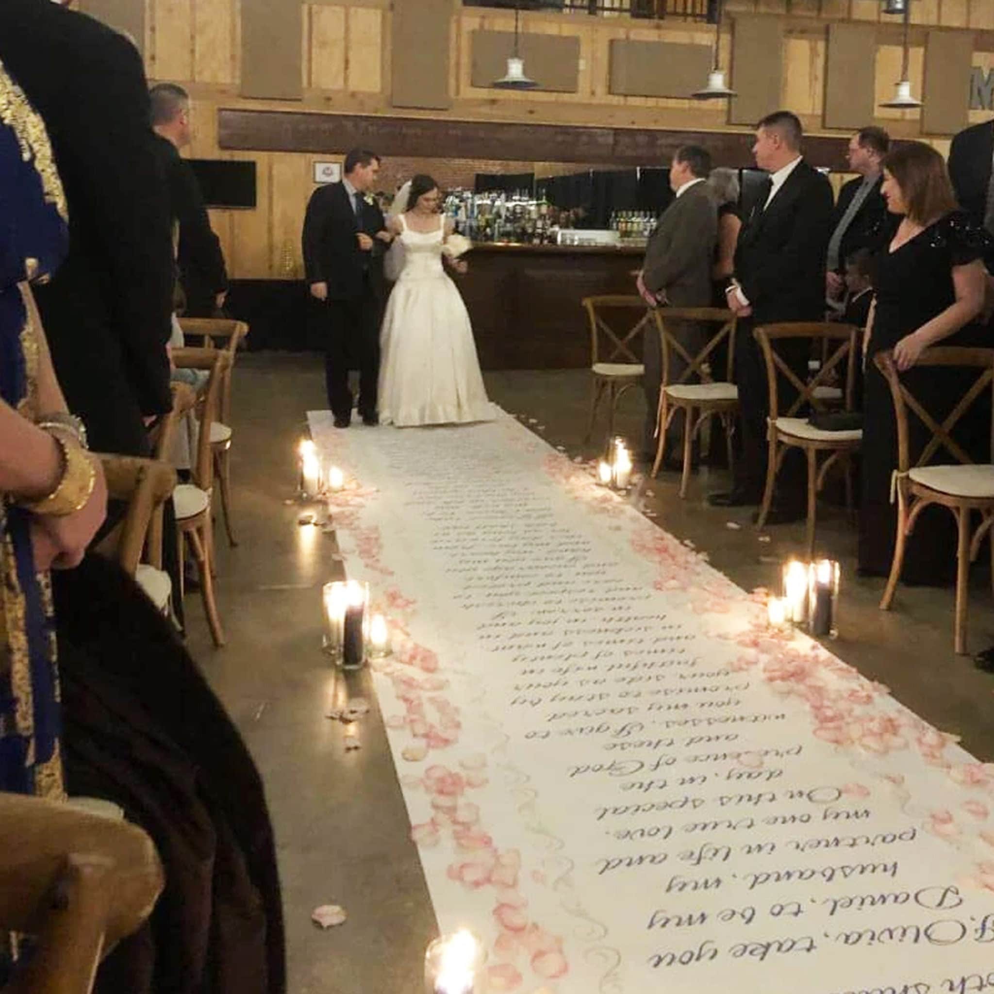 Handmade Wedding Aisle Decor I Wish I Found Before My DIY Meltdown cover photo collage