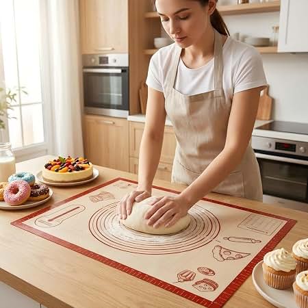 Silicone Baking Mats That Made Me Finally Stop Scrubbing Pans at Midnight cover photo collage