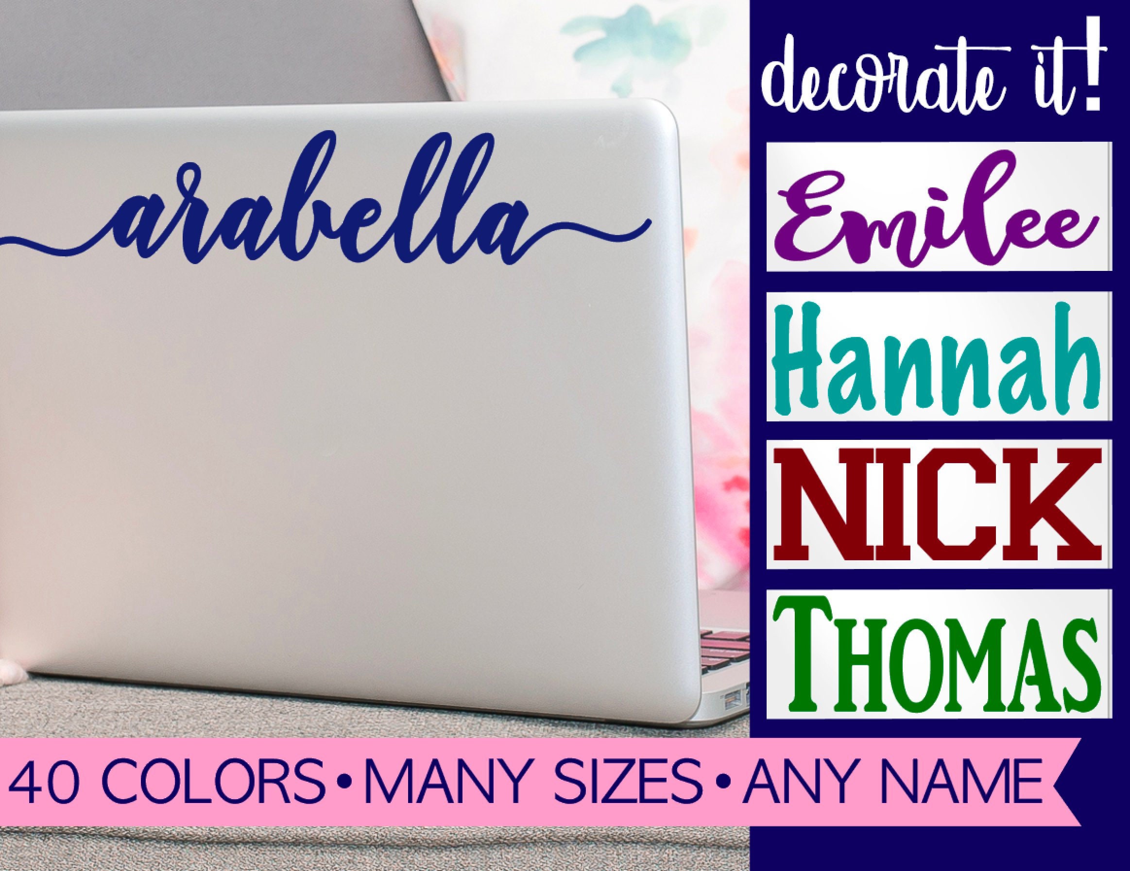 Personalized Laptop Stickers I Used to Finally Make My MacBook Feel Like Mine cover photo collage