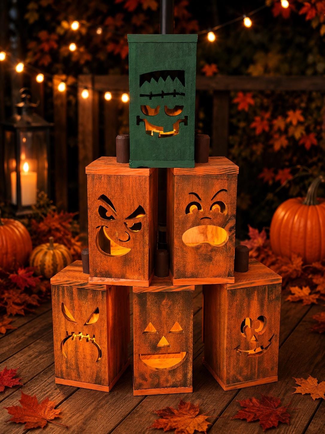 How I Turned My Yard Into the Creepiest Outdoor Space on the Block cover photo collage